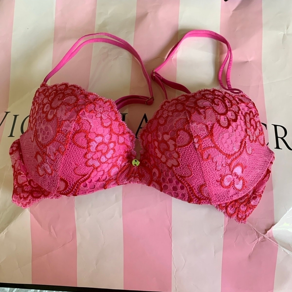 Victoria's Secret Very Sexy Padded Demi Bra 32b